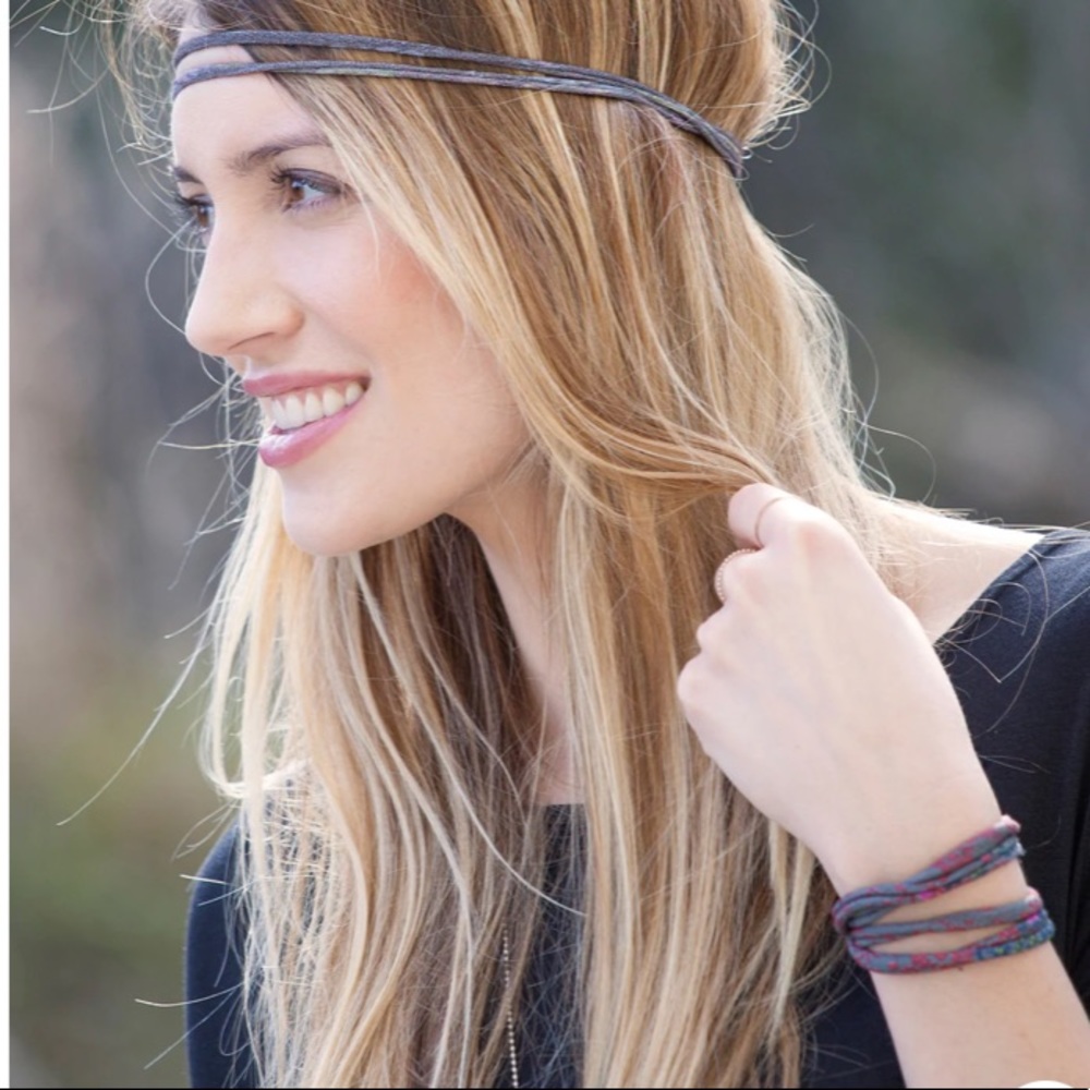 NEW boho band set  (hair ties) - Picture 4 of 7